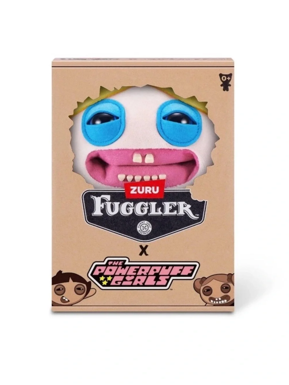 ZURU Fuggler x Powerpuff Girls Complete Set of 4 Plush New Sealed